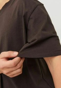 Jack & Jones Jjetimo Tee - T-Shirt Basic - Seal Brown -Jack & Jones cebddf5ff0444dcb9b48c329fb5dd308