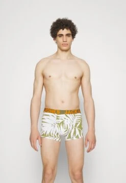 Jack & Jones Jaccalm Leaves Trunks 5 Pack - Onderbroeken - Navy/Blue/Olive