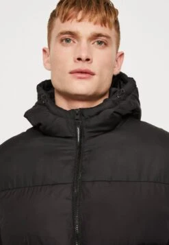 Jack & Jones Chili Puffer Hood - Winterjas - Schwarz -Jack & Jones d0bca323f0ef49e1b573be59958fdbe2