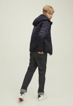 Jack & Jones Junior Jjehero Puffer Hood - Winterjas - Black -Jack & Jones d10cca81a39648a098fd45885c581ebe