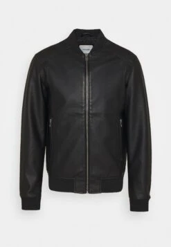 Jack & Jones Jjlogan Jacket - Imitatieleren Jas - Black