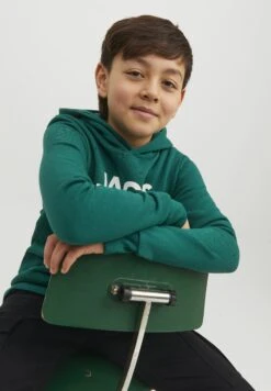 Jack & Jones Junior Jjecorp Logo- Hoodie - Green 14 Jack & Jones Junior Jjecorp Logo- Hoodie - Green -Jack & Jones d2651ed81d244351a3a5e51c5fb8c201
