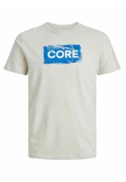 Jack & Jones Klassisches - T-Shirt Print - Moonbeam