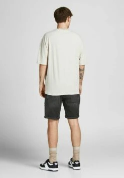 Jack & Jones Rick Fox Ge- Jeansshort - Black Denim -Jack & Jones d45c5dd718d74eb9bab49251e763c5ae
