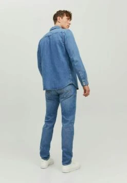 Jack & Jones Mike Wood Jos 381 - Straight Leg Jeans - Blue Denim -Jack & Jones d481c07feaab4759b677c5b781cc45a8