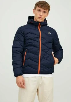 Jack & Jones Winterjas - Navy Blazer