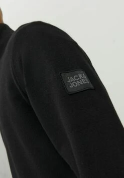 Jack & Jones High Neck - Sweater Met Rits - Black -Jack & Jones d58d43e5d12e4d6396287d1e5aa4410a