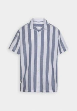 Jack & Jones Jprsummer Stripe Resort - Overhemd - Navy Blazer -Jack & Jones d62e53584d86491b9366778836e7f708