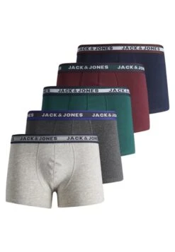Jack & Jones 5 Pack - Boxershort - Dark Grey Melange -Jack & Jones d7001067085f44ed902cf368a44a4af6