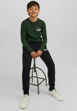 Jack & Jones Junior Trainingsbroek - Black -Jack & Jones d81a8f6be3404bee9e5db6a352b8b3e2