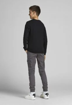 Jack & Jones Junior Jjipaul Jjflake - Cargobroek - Asphalt -Jack & Jones d8bfc3046f8f4212b68c8206131ad4fd