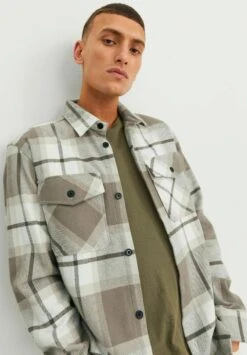 JACK&JONES Premium Jprroy Check Over Ls Sn - Lichte Jas - Brindle 11 JACK&JONES Premium Jprroy Check Over Ls Sn - Lichte Jas - Brindle -Jack & Jones d8fa998978b540af9c19fc0028e19714