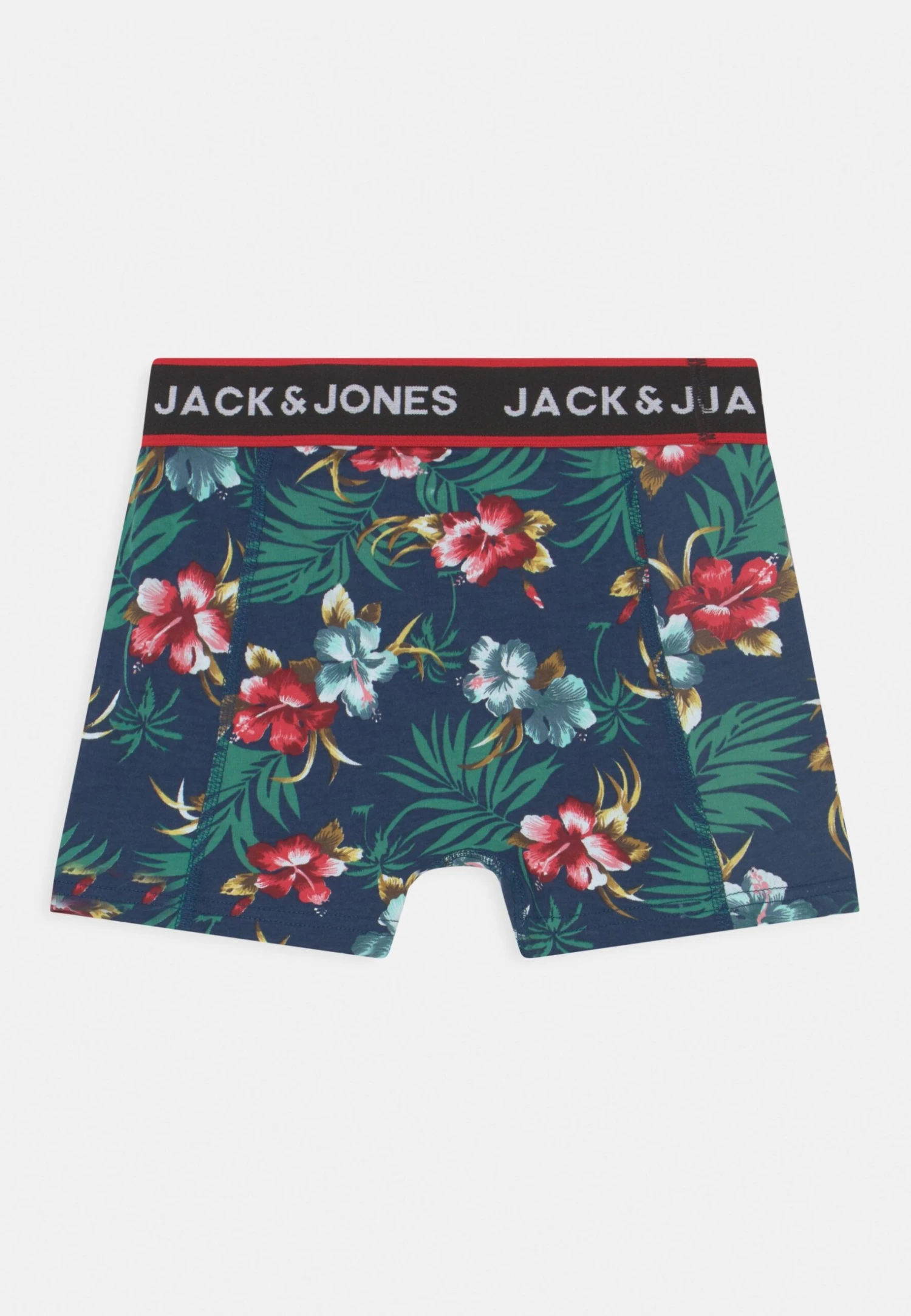 Jack & Jones Junior Flower Trunks Jr 3 Pack - Onderbroeken - Black/Barbadoes Cherry/Maritime Blue 2 Jack & Jones Junior Flower Trunks Jr 3 Pack - Onderbroeken - Black/Barbadoes Cherry/Maritime Blue - Afbeelding 2