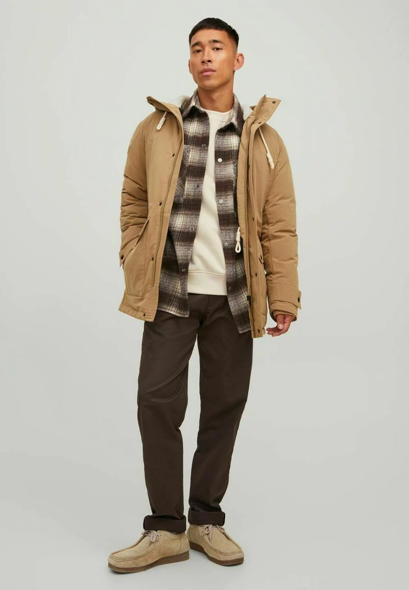 Jack & Jones Jjemash Teddy - Winterjas - Elmwood 2 Jack & Jones Jjemash Teddy - Winterjas - Elmwood - Afbeelding 2
