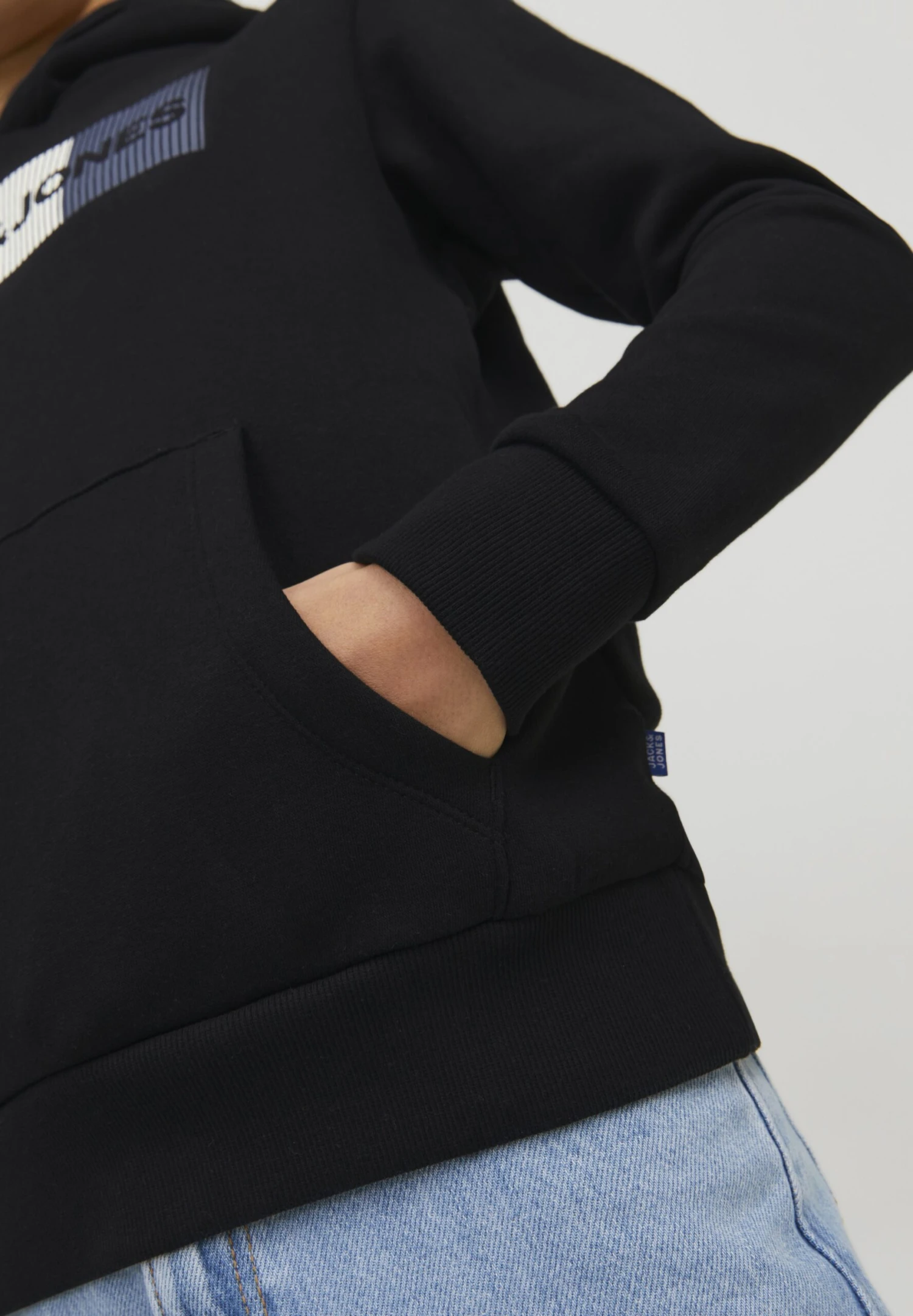 Jack & Jones Junior Jjecorp Logo Hood Jr 2 Pack - Sweater - Black 4 Jack & Jones Junior Jjecorp Logo Hood Jr 2 Pack - Sweater - Black - Afbeelding 4