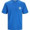 Jack & Jones Crew Neck - T-Shirt Print - Blue Iolite