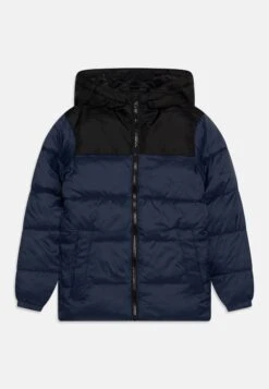 Jack & Jones Junior Jjetoby Puffer Hood - Winterjas - Navy Blazer/Black