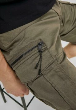 Jack & Jones Unifarbene Dex Mit Cargotaschen - Shorts - Grün -Jack & Jones deb6e54de6574c16941626173e0ee7fa