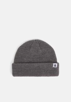 Jack & Jones Jactwisted Short Beanie - Muts - Grey Melange