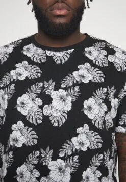 Jack & Jones Jjtropicana Tee Crew Neck - T-Shirt Print - Black -Jack & Jones e04424327c9940dbb263a25b9fa48584