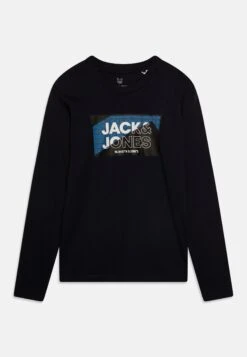 Jack & Jones Junior Jcologan Tee Crew Neck- Longsleeve - Navy Blazer