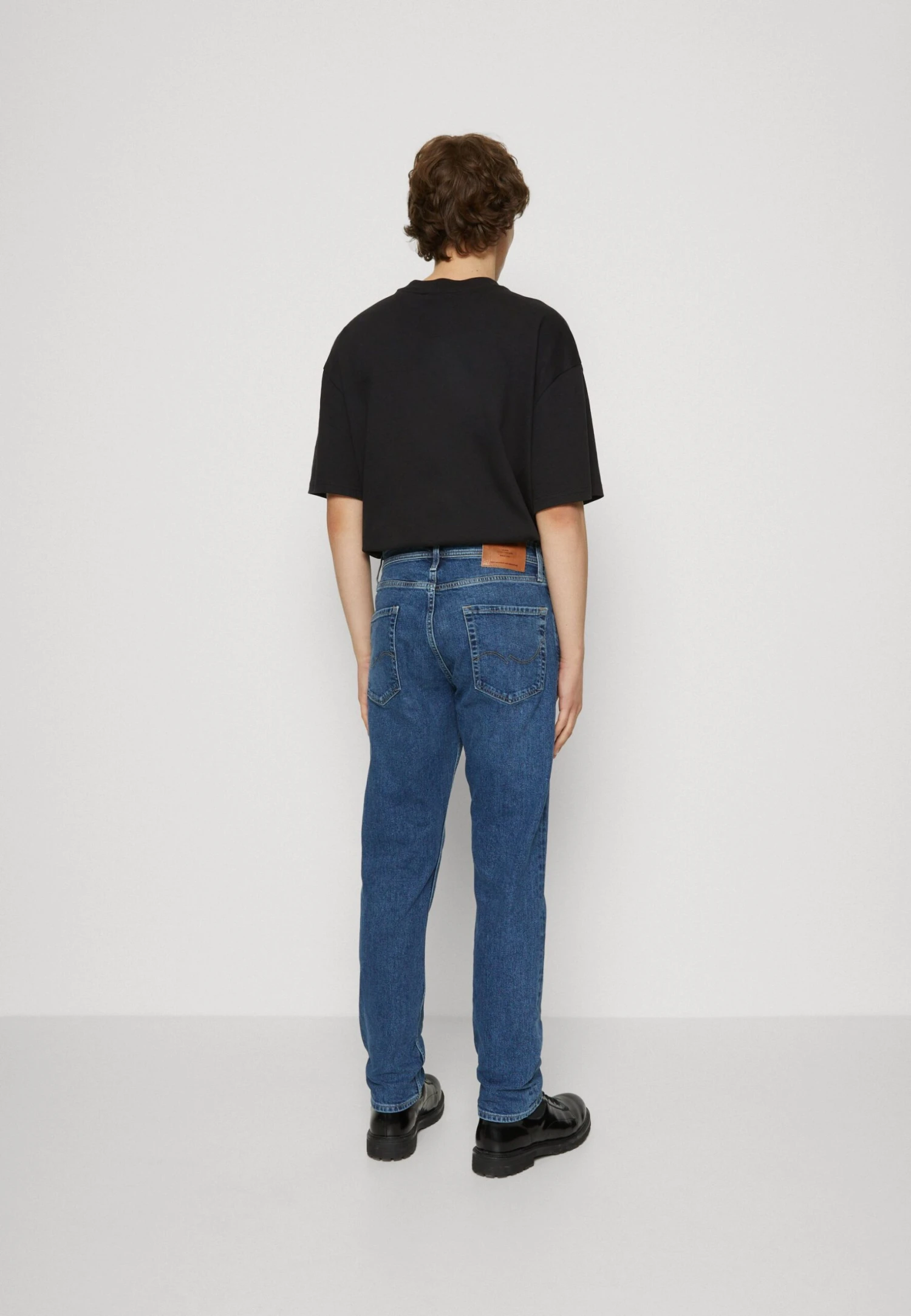 Jack & Jones Jjichris Jjoriginal - Straight Leg Jeans - Blue Denim 3 Jack & Jones Jjichris Jjoriginal - Straight Leg Jeans - Blue Denim - Afbeelding 3