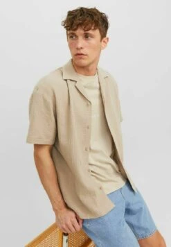 Jack & Jones Kurzarm - Overhemd - Crockery -Jack & Jones e1f9c76ce311498db9200e7ccae4be5a