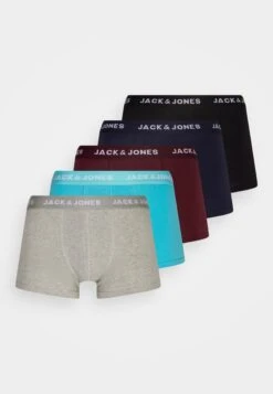Jack & Jones Jacbasic Plain Trunks 5 Pack - Onderbroeken - Port Royale/Bluefish/Navy Blazer/Black -Jack & Jones e22f8f42329a48cea8b4fc8b17117e4a