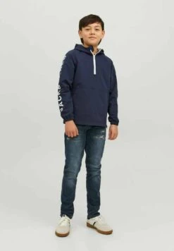 Jack & Jones Junior Jorluke Anorak - Jas - Navy Blazer