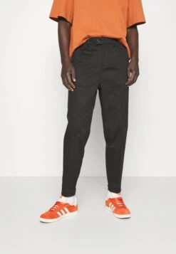 Jack & Jones Jpstkarl Jjpablo Cropped - Chino - Black