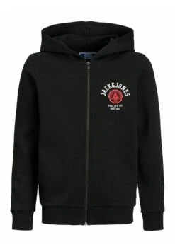 Jack & Jones Junior Jjelogo - Sweater Met Rits - Black