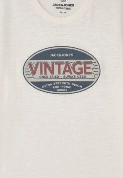 Jack & Jones Junior Jjedenim Tee O-Neck Jr - T-Shirt Print - Cloud Dancer -Jack & Jones e38b40a8491343d996146cbfca595cf2