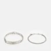 Jack & Jones Jacplate 2 Pack Unisex - Armband - Silver-Coloured
