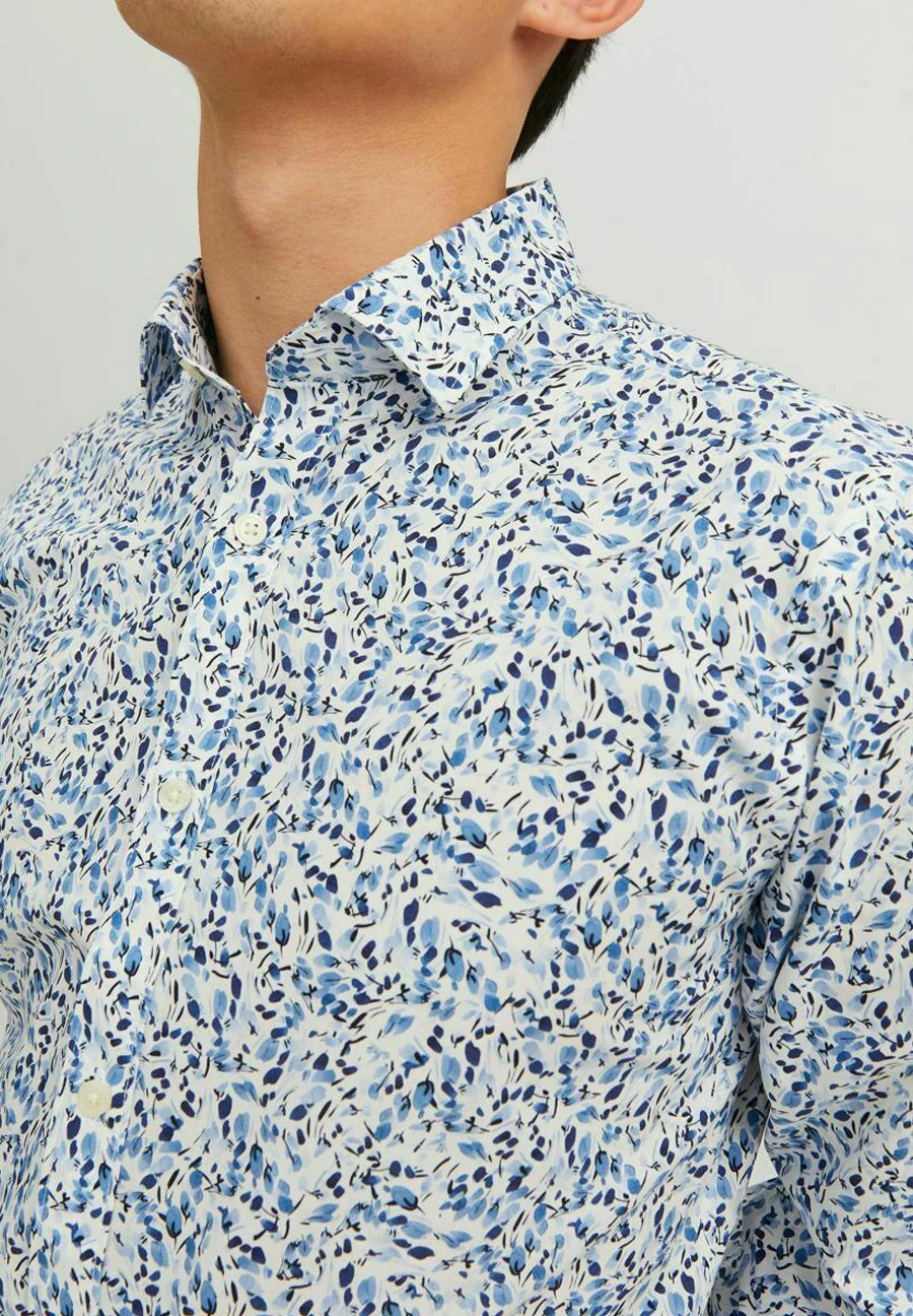 JACK&JONES Premium Print - Overhemd - Blue Mirage 5 JACK&JONES Premium Print - Overhemd - Blue Mirage - Afbeelding 5