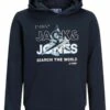 Jack & Jones Junior Hoodie - Navy Blazer