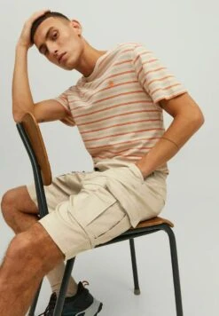 Jack & Jones Unifarbene Dex Mit Cargotaschen - Shorts - Oxford Tan -Jack & Jones e3d5c0bf5d834538bdc68383dc83c41a