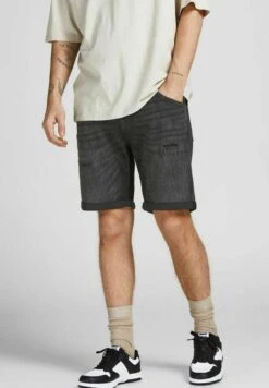 Jack & Jones Rick Fox Ge- Jeansshort - Black Denim