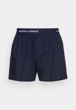 Jack & Jones Jacwoven Trunks 3 Pack - Boxershort - Navy Blazer -Jack & Jones e67721986cb14003ad1bef40856168ff
