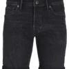 Jack & Jones Jjirick Jjoriginal Am 709 Piw - Jeansshort - Black Denim