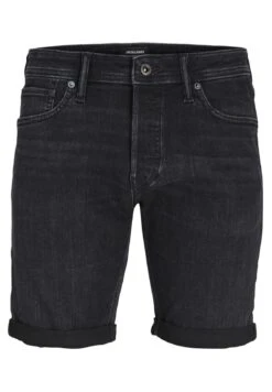 Jack & Jones Jjirick Jjoriginal Am 709 Piw - Jeansshort - Black Denim