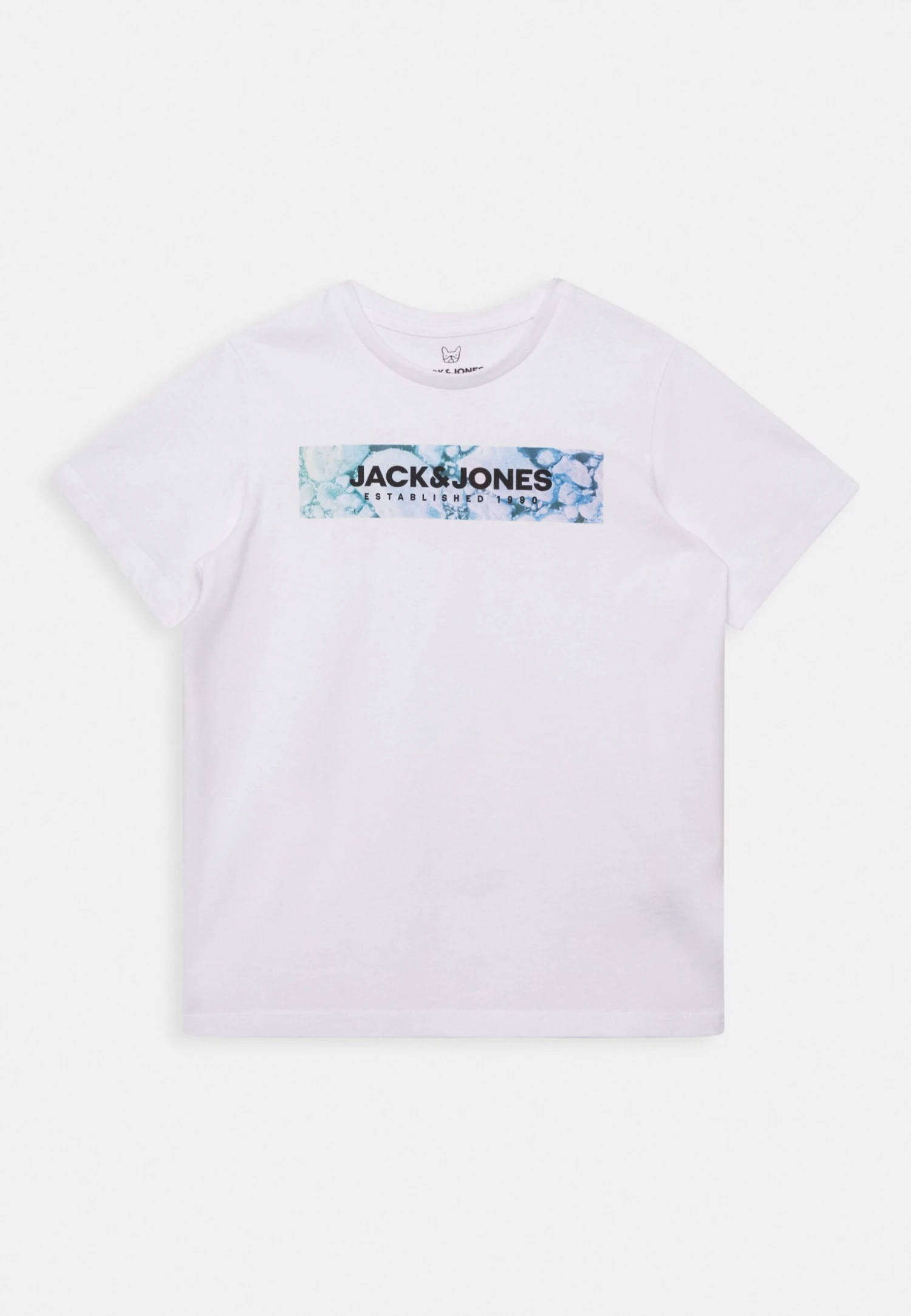 Jack & Jones Junior Jcoanniv Tee Crew Neck - T-Shirt Print - White 1 Jack & Jones Junior Jcoanniv Tee Crew Neck - T-Shirt Print - White