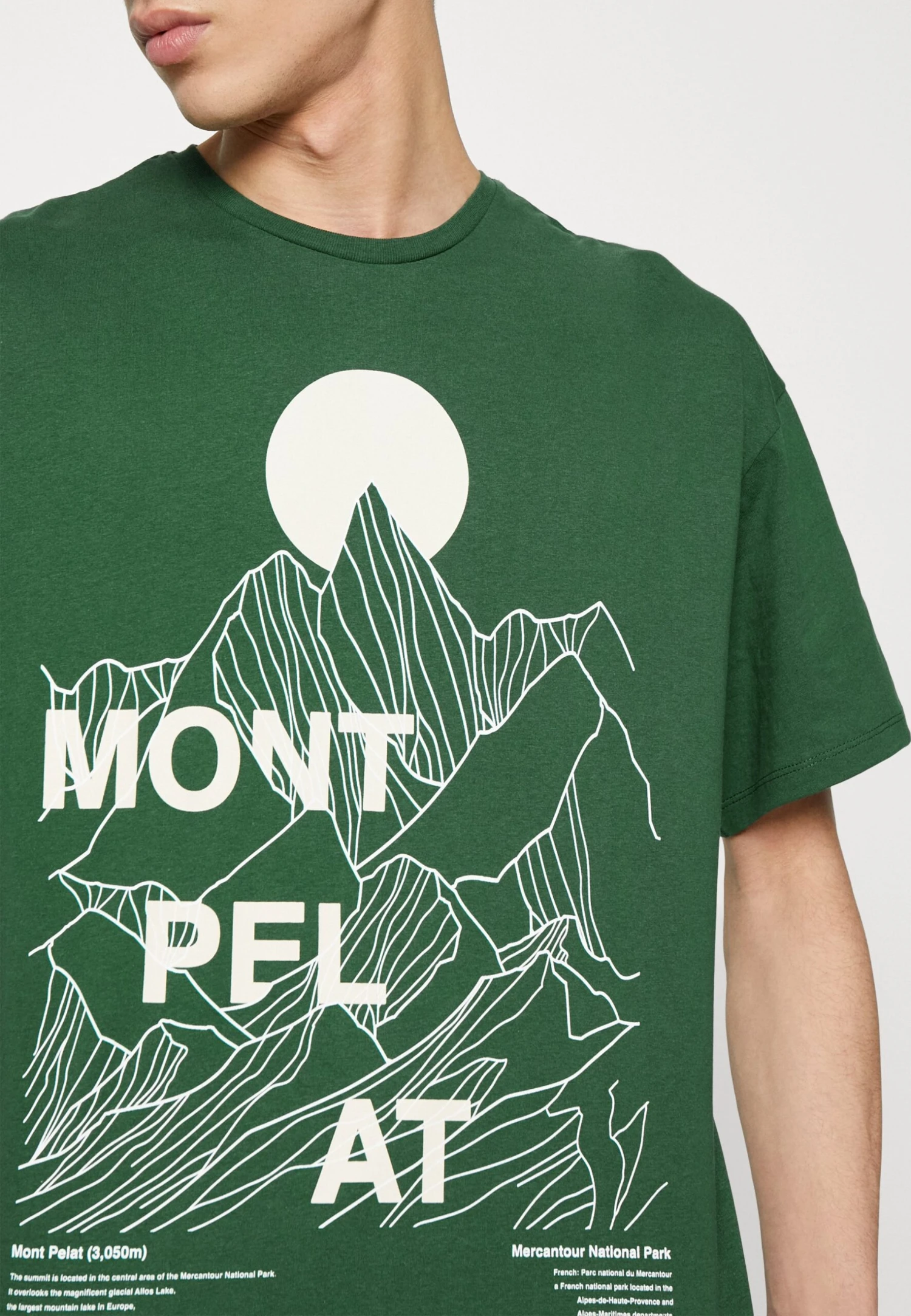 Jack & Jones Jormontpelat Tee Crew Neck - T-Shirt Print - Dark Green 6 Jack & Jones Jormontpelat Tee Crew Neck - T-Shirt Print - Dark Green - Afbeelding 6