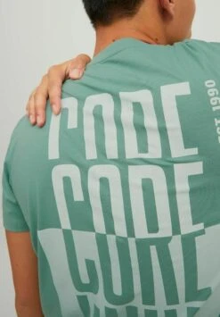 Jack & Jones Logo - T-Shirt Print - Trellis -Jack & Jones ebd0537532be4d74bd55e5b8ee917f2f