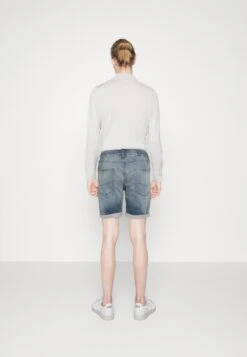 Jack & Jones Jjirick Jjicon Elast - Jeansshort - Blue Denim -Jack & Jones eca45a6805cf475f8218488955ca7553