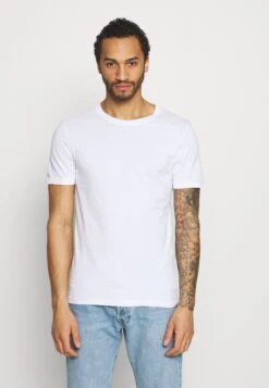 Jack & Jones Jjeorganic Tee O-Neck 5 Pack - T-Shirt Basic - Black/White/Navy -Jack & Jones eca7c32e1dd9425eb9e70734aac484b4