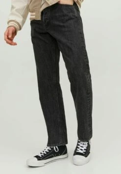 Jack & Jones Chris Original Sbd- Straight Leg Jeans - Black Denim
