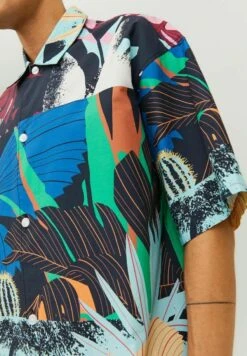 Jack & Jones Kurzarm All-Over-Print - Overhemd - Black -Jack & Jones ece369404c594008a481ebd03fd03035