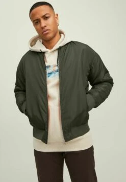 Jack & Jones Klassische - Bomberjacks - Forest Night -Jack & Jones edbc7fe92acb49ce9f2337f114407889
