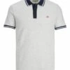 Jack & Jones Plus Size Kurzärmeliges - Poloshirt - White