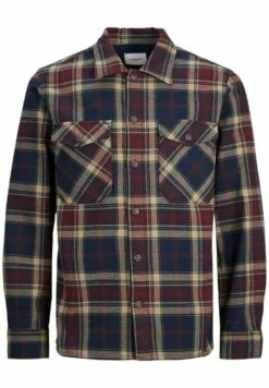 Jack & Jones Jjeeddie Ls Noos - Overhemd - Port Royale -Jack & Jones ef95e78ba91d429f85d58c8590505b85